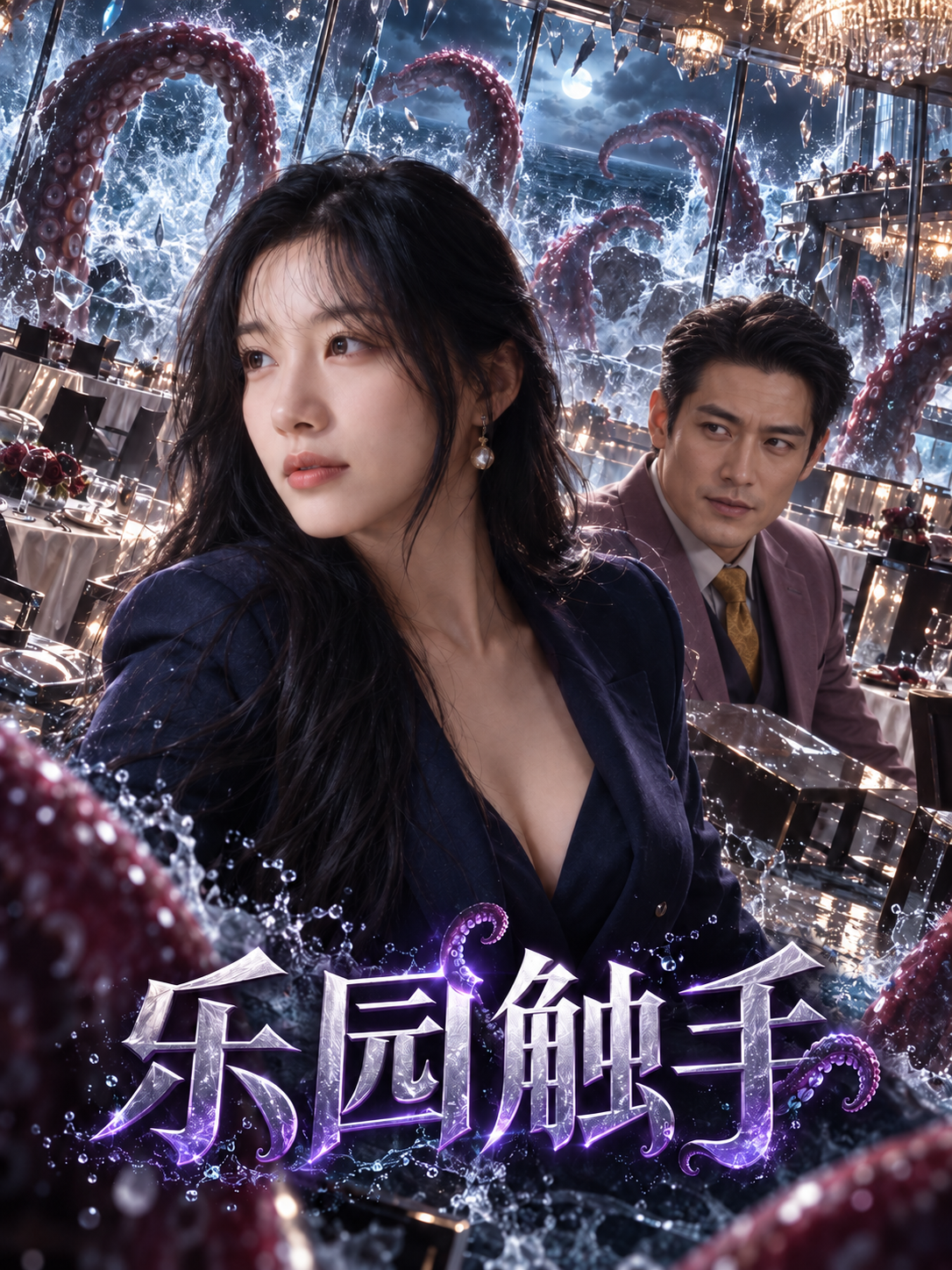成人短剧：乐园触手