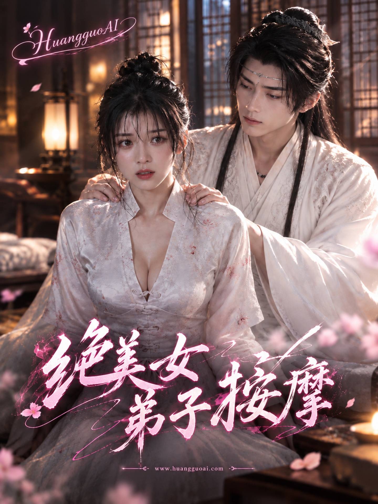 成人短剧：给美女弟子按摩
